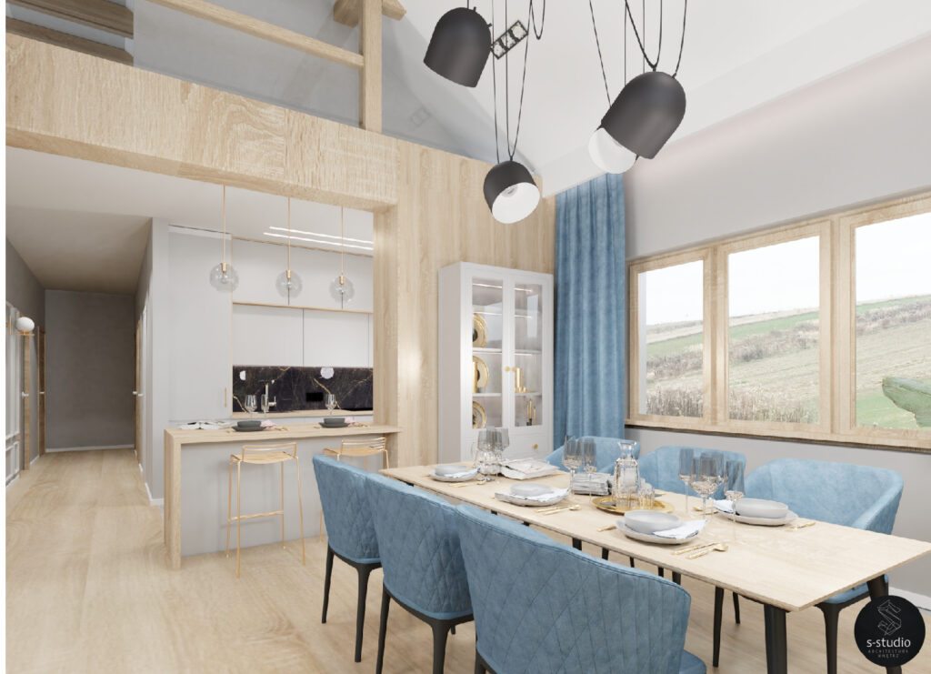 projekty salonu Kraków