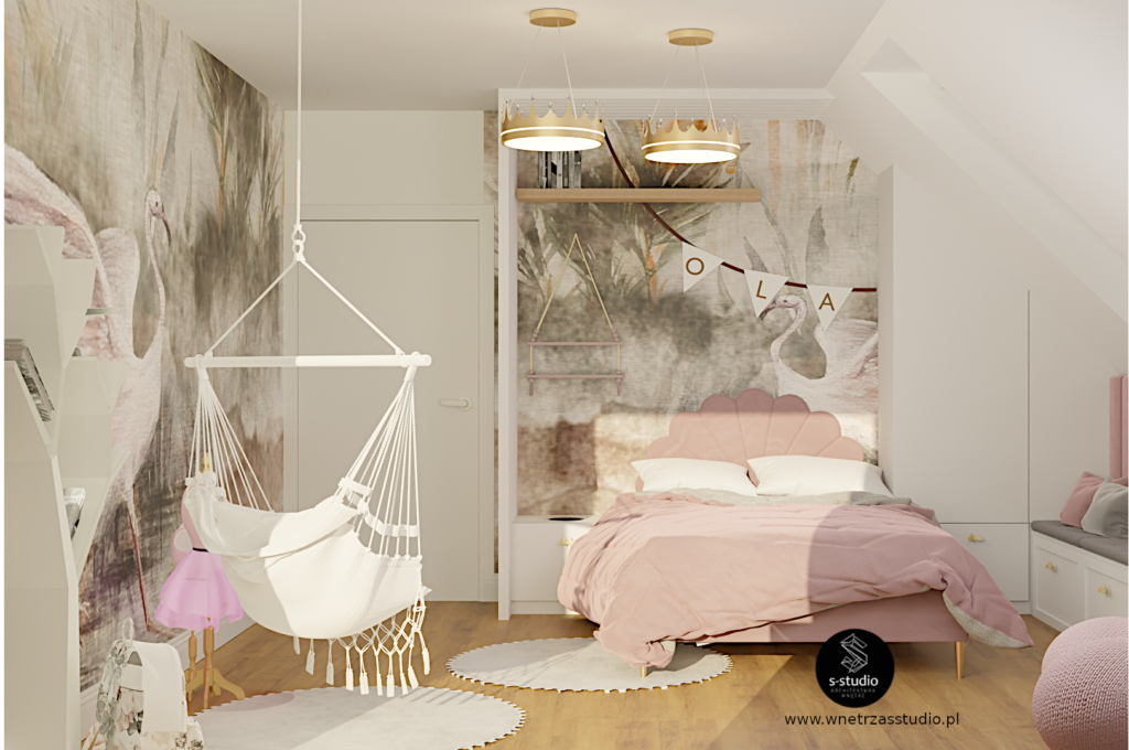 projekt pokoju dla dziewczynki
