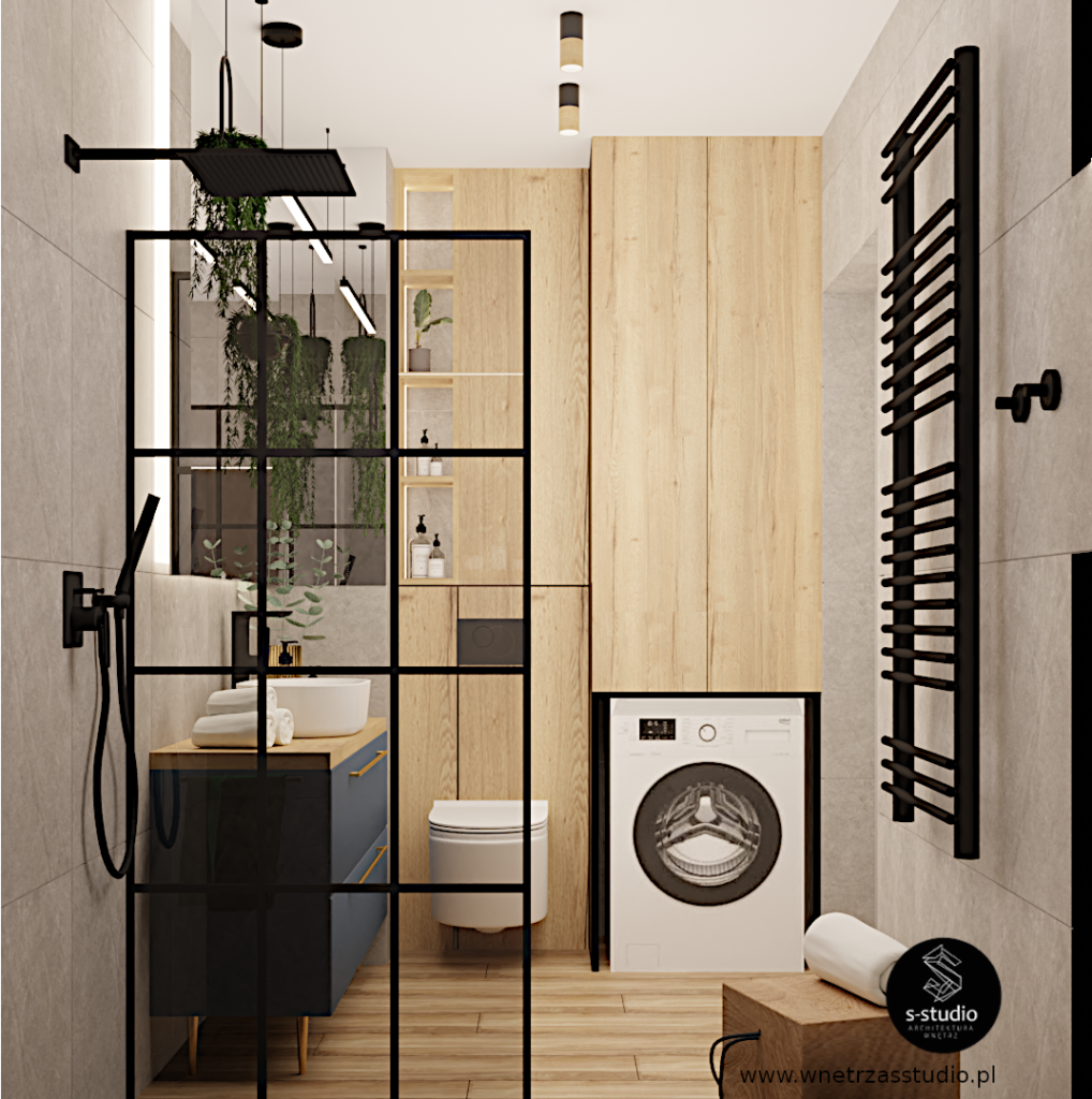 jak zaprojektować małą łazienkę