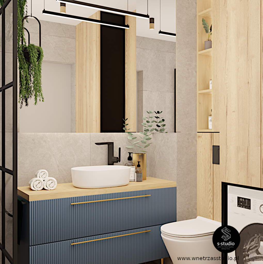 jak rozplanować małą łazienkę